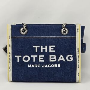 Marc Jacobs The Small Denim Chain Tote Bag